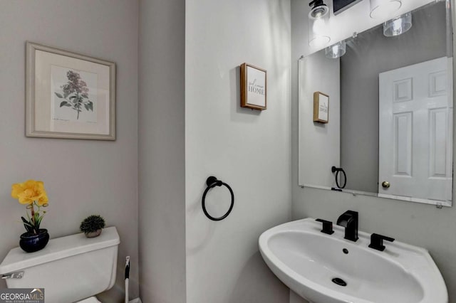 4901 Briarleigh Chase SW, Mableton, GA 30126 - bathroom with a sink and toilet