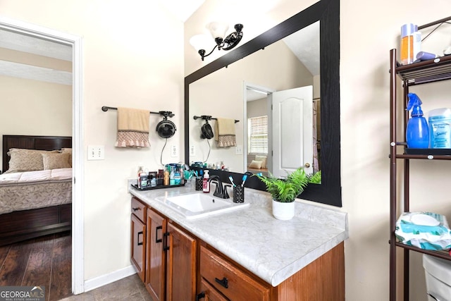 8180 Chapman Ter, Mcdonough, GA 30252 - ensuite bathroom with vanity and baseboards