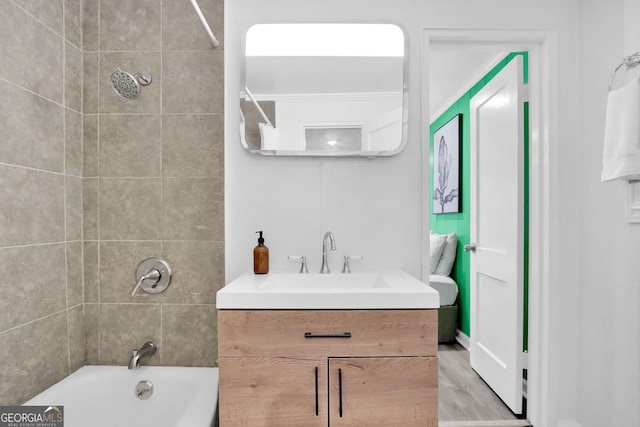 766 Blanton Blvd, Macon, GA 31210 - bathroom featuring vanity and shower / tub combination
