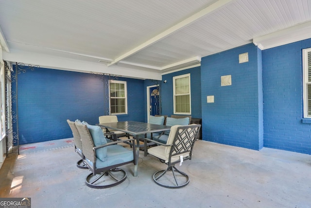 766 Blanton Blvd, Macon, GA 31210 - view of patio / terrace featuring outdoor dining space