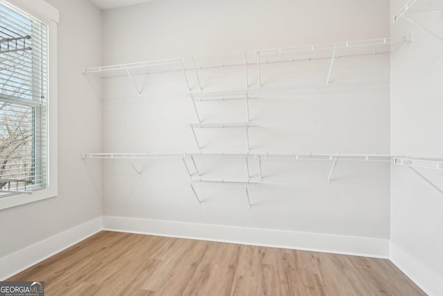 1253 Cumberland Valley Rd, Gainesville, GA 30501 - walk in closet with wood finished floors