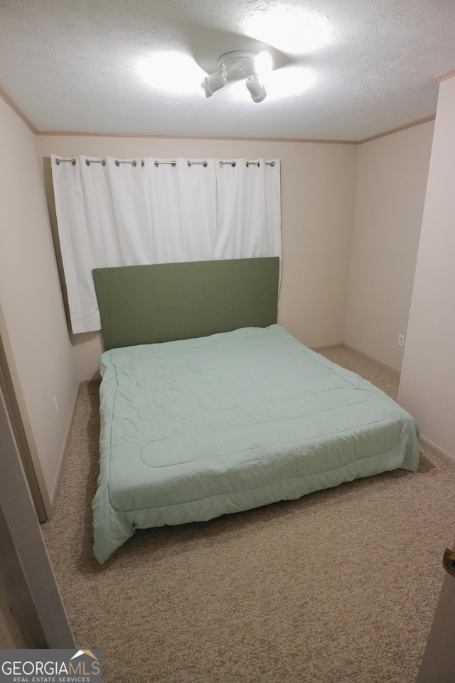 1116 David Newton Rd, Norman Park, GA 31771 - carpeted bedroom with a textured ceiling