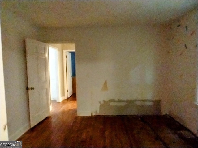 302 Morningside Dr, Clarkesville, GA 30523 - unfurnished room featuring wood finished floors and baseboards