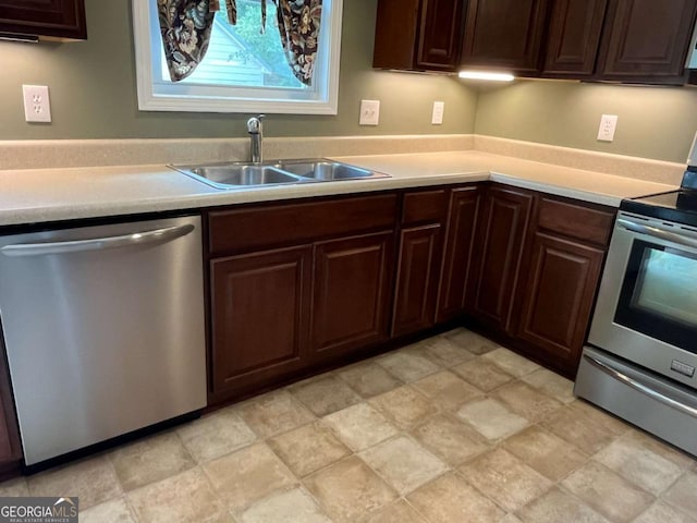 1429 Thyatira Brockton Rd, Jefferson, GA 30549 - kitchen featuring stainless steel appliances, a sink, and light countertops