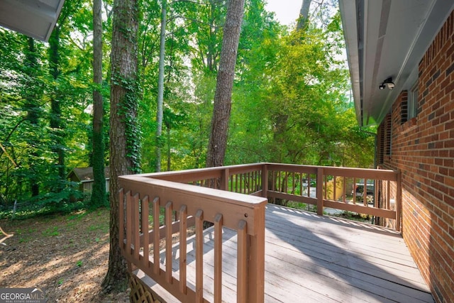 1671 Drayton Woods Dr, Tucker, GA 30084 - view of wooden terrace
