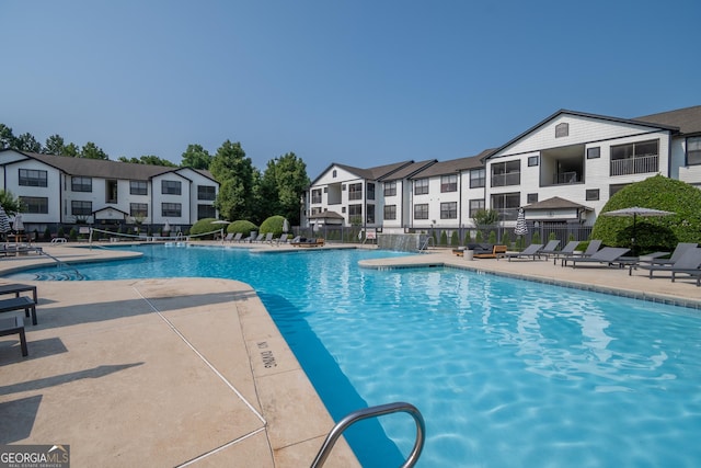 211 N Ave Unit 1122, Athens, GA 30601 - community pool with a patio