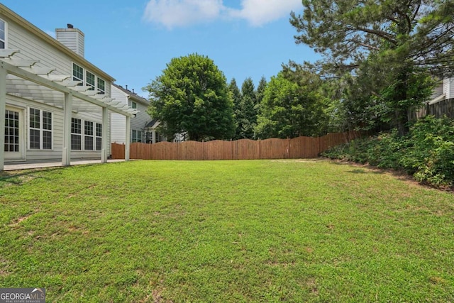 153 Towey Trl, Woodstock, GA 30188 - view of yard with a pergola