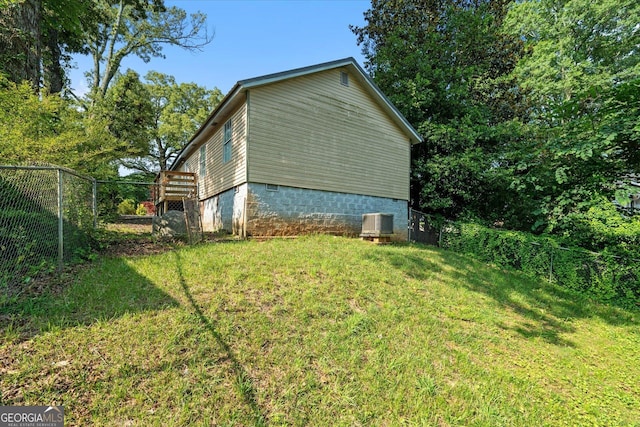 206 Brown St, Carrollton, GA 30117 - view of property exterior with central air condition unit