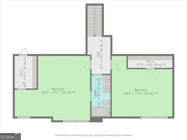 5880 Garden Cir, Douglasville, GA 30135 - floor plan / room layout