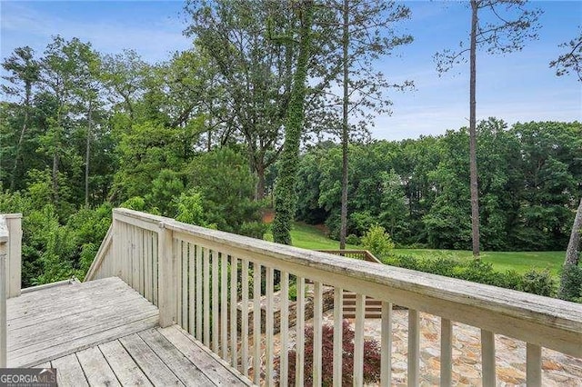 511 Pine Valley Rd SE, Marietta, GA 30067 - view of deck