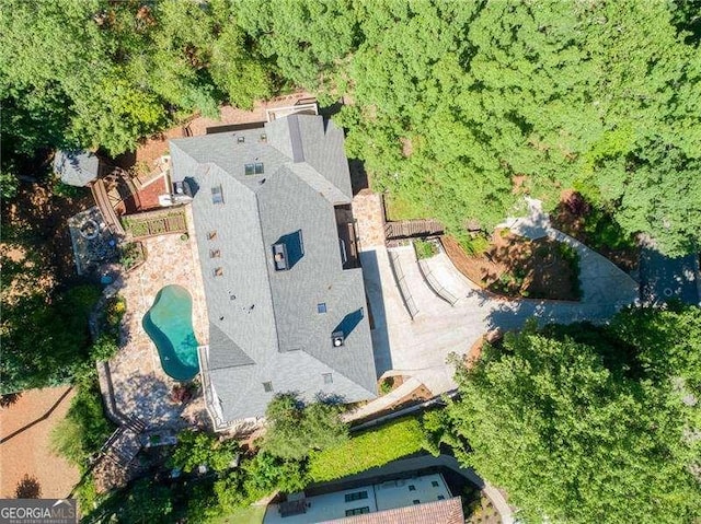 511 Pine Valley Rd SE, Marietta, GA 30067 - view of subject property featuring a pool