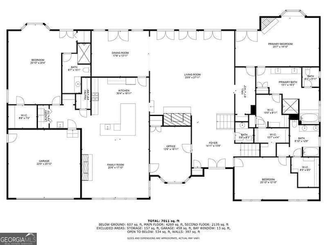 511 Pine Valley Rd SE, Marietta, GA 30067 - view of property floor plan