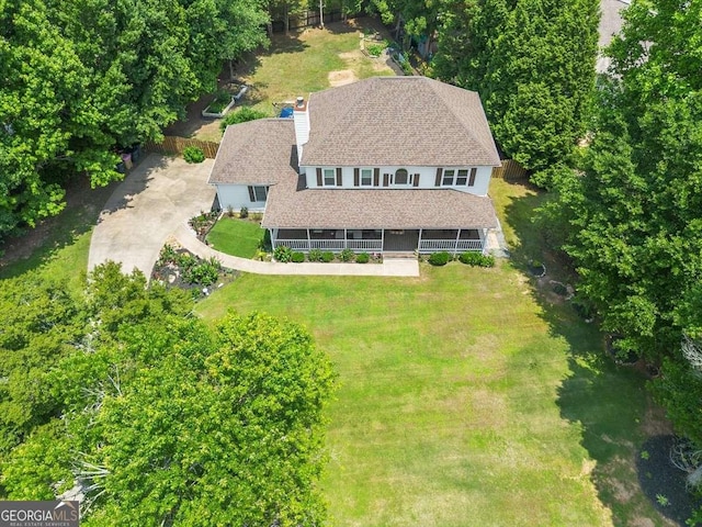 2820 Channing Way, Cumming, GA 30040 - view from above of property