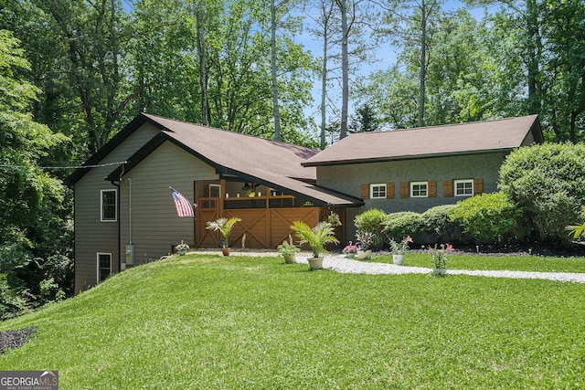 2674 Skylane Dr, Marietta, GA 30062 - view of front of property with a front yard