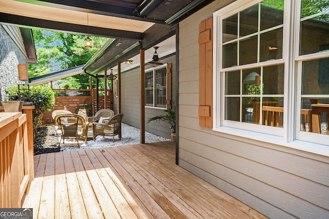 2674 Skylane Dr, Marietta, GA 30062 - view of deck