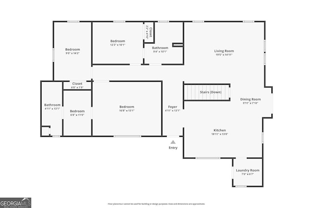 2674 Skylane Dr, Marietta, GA 30062 - view of home floor plan