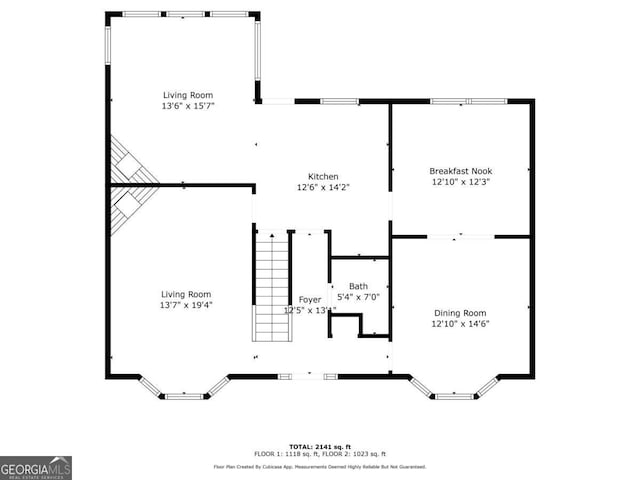 308 Golden Ct, Canton, GA 30114 - floor plan / room layout