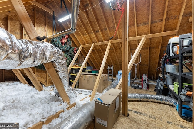 25 Wicklow Ct, Hoschton, GA 30548 - view of unfinished attic