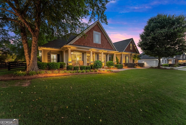 25 Wicklow Ct, Hoschton, GA 30548 - craftsman-style home featuring covered porch