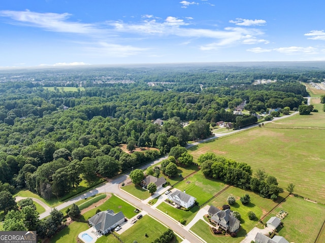 25 Wicklow Ct, Hoschton, GA 30548 - drone / aerial view of a forest