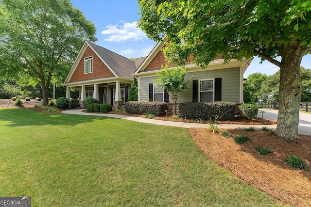 25 Wicklow Ct, Hoschton, GA 30548 - craftsman inspired home featuring a front yard
