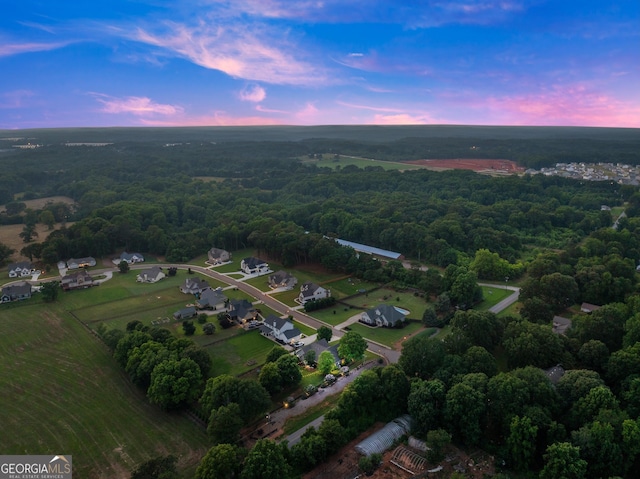 25 Wicklow Ct, Hoschton, GA 30548 - aerial view of property's location featuring a forest
