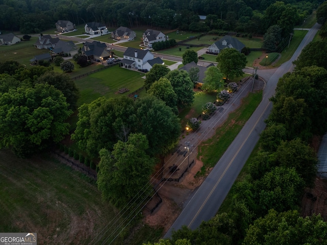 25 Wicklow Ct, Hoschton, GA 30548 - aerial view of property and surrounding area