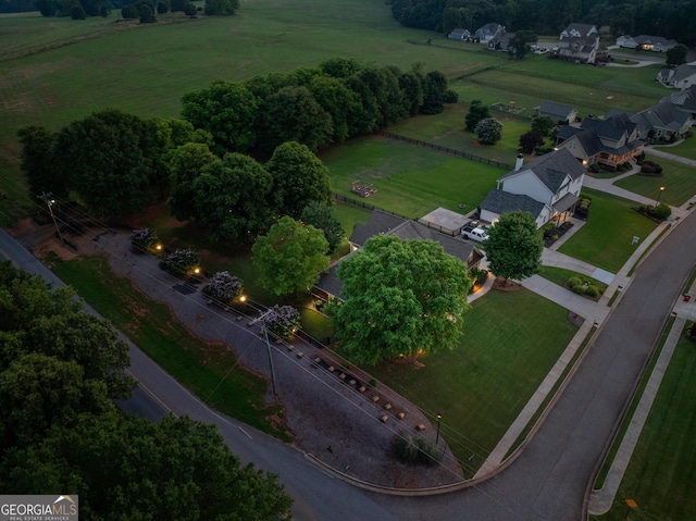 25 Wicklow Ct, Hoschton, GA 30548 - aerial view of property and surrounding area featuring rural landscape