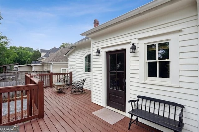 27 Sessions St NW, Marietta, GA 30060 - view of wooden terrace