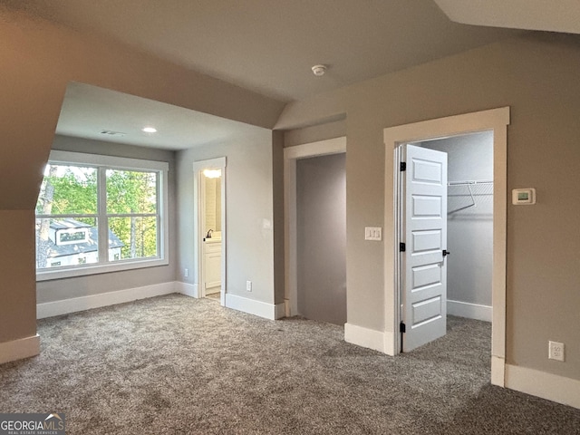 5680 Mack Way, Gainesville, GA 30506 - unfurnished bedroom with carpet floors, a spacious closet, a closet, and ensuite bathroom