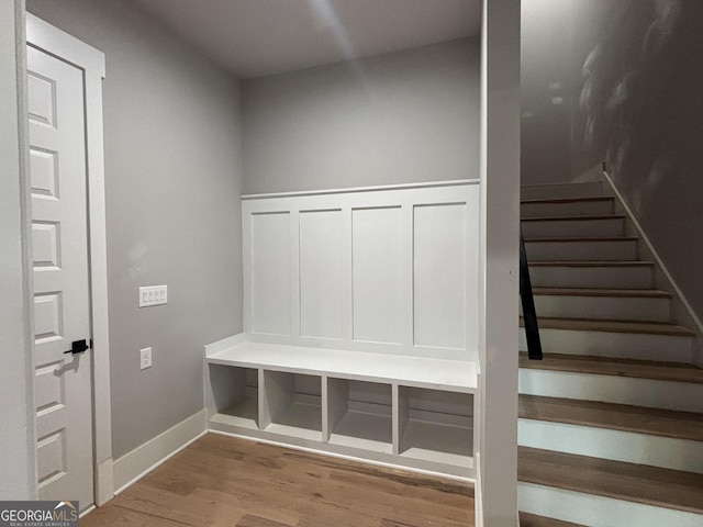 5680 Mack Way, Gainesville, GA 30506 - mudroom with wood finished floors and baseboards