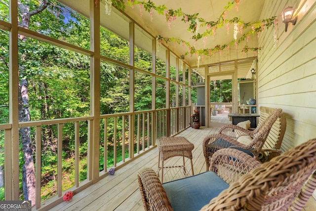 367 Woodbrier, Sautee Nacoochee, GA 30571 - view of sunroom / solarium