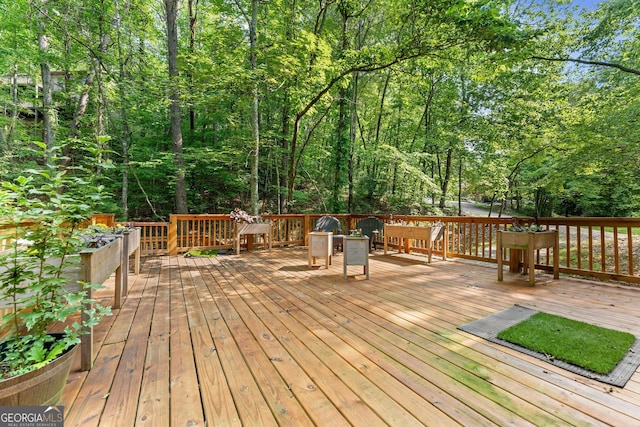 367 Woodbrier, Sautee Nacoochee, GA 30571 - view of wooden deck