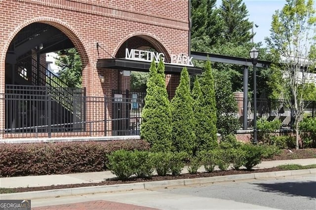 306 Masons Row, Marietta, GA 30060 - view of gate