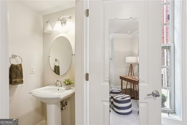 306 Masons Row, Marietta, GA 30060 - bathroom with baseboards