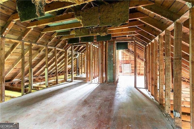1699 Emerald Ave SW, Atlanta, GA 30310 - view of unfinished attic
