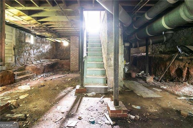 1699 Emerald Ave SW, Atlanta, GA 30310 - view of unfinished below grade area