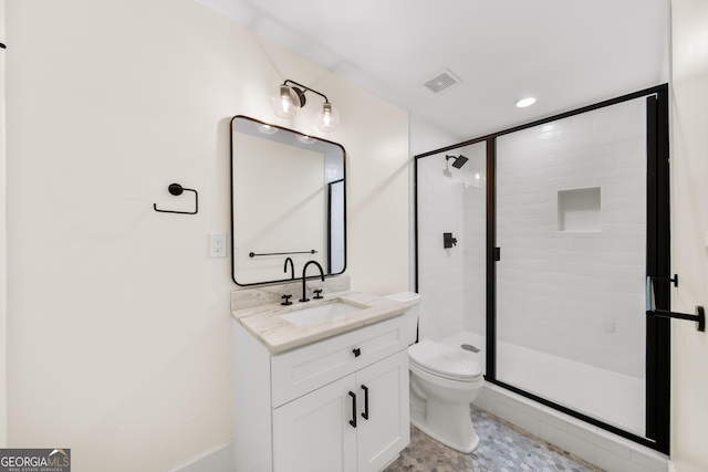 308 Reed St, Scottdale, GA 30079 - full bathroom featuring vanity and a shower stall