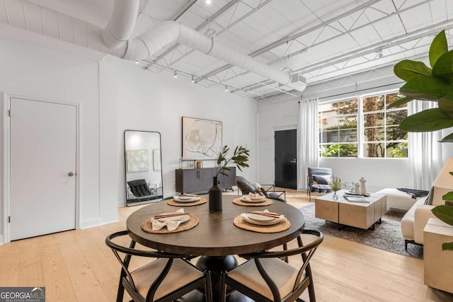 820 Dekalb Ave NE Unit 2, Atlanta, GA 30307 - dining room with light wood-style flooring