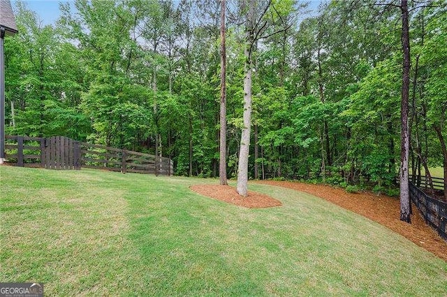 131 Forsyth Park Ln, Woodstock, GA 30188 - view of yard with a view of trees