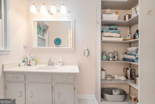 1310 Chilton Woods Rd, Rutledge, GA 30663 - bathroom featuring vanity and baseboards