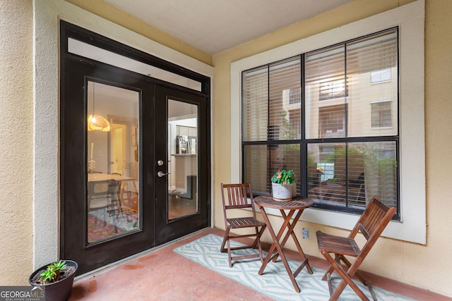 3777 Peachtree Rd NE Unit 1112, Brookhaven, GA 30319 - sunroom featuring french doors