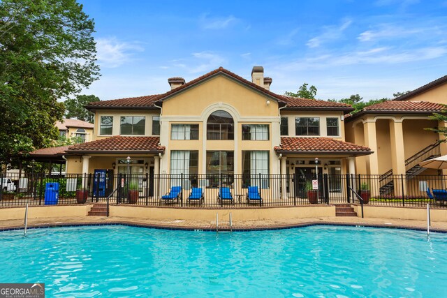 3777 Peachtree Rd NE Unit 1112, Brookhaven, GA 30319 - community pool featuring a patio