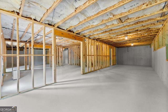 2855 Pilgrim Mill Rd, Cumming, GA 30041 - view of unfinished below grade area