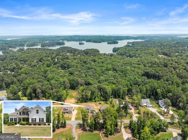 2855 Pilgrim Mill Rd, Cumming, GA 30041 - aerial view of a large body of water