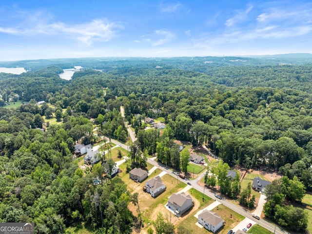 2855 Pilgrim Mill Rd, Cumming, GA 30041 - drone / aerial view of a heavily wooded area