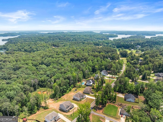 2855 Pilgrim Mill Rd, Cumming, GA 30041 - bird's eye view of a forest and a large body of water