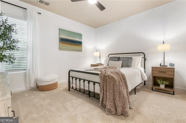 1363 Cooper Springs Rd, Grayson, GA 30017 - bedroom with carpet floors, baseboards, and a ceiling fan