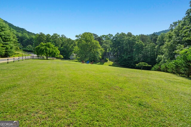 534 Mountainside Dr, Rabun Gap, GA 30568 - view of yard