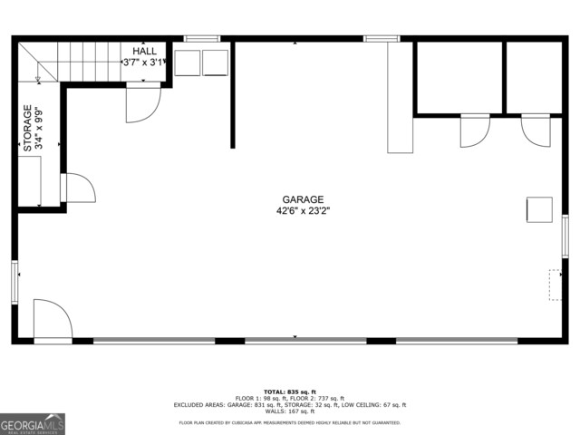 534 Mountainside Dr, Rabun Gap, GA 30568 - room layout
